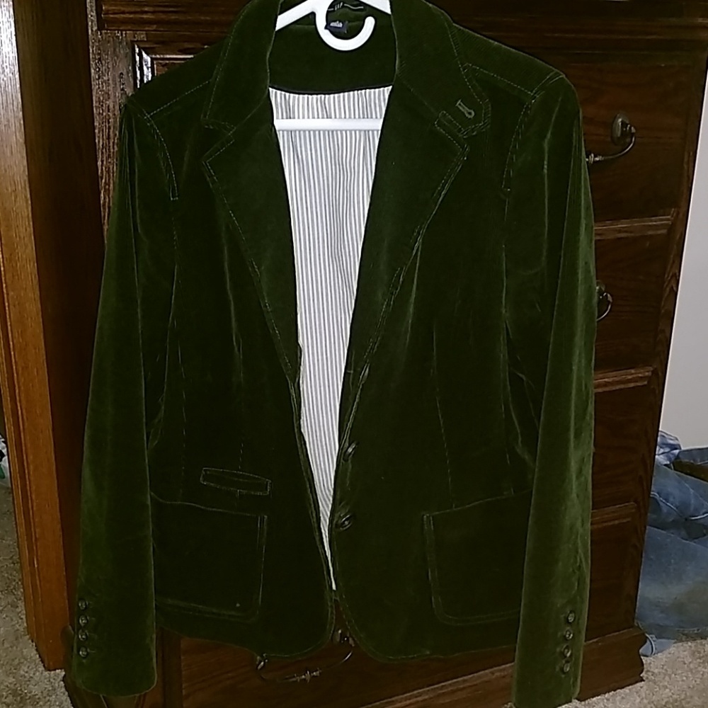 GAP green corduroy jacket